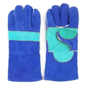 Guantes de Soldadura de Cuero Reforzado de Alta Resistencia, Venta al por Mayor, Protección de Seguridad para las Manos de los Soldadores - Product Image 5