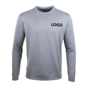 Sweat-shirts légers pour hommes en gros, unis et décontractés, de haute qualité, avec logo personnalisé imprimé sur le devant, nouvelle arrivée - Product Image 4