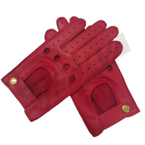 Top Selling High Quality New Style Driver <b>Gloves</b> Solid Color Leather with Hand Grips for Winter Driving for out door & driving - Product Image 2