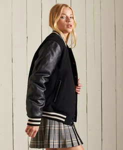 <b>Long</b> Sleeves Fashionable Varsity <b>Jacket</b> for Men Causal Wear Low MOQ Hot Selling Varsity <b>Jacket</b> College Baseball <b>jacket</b> for men - Product Image 2