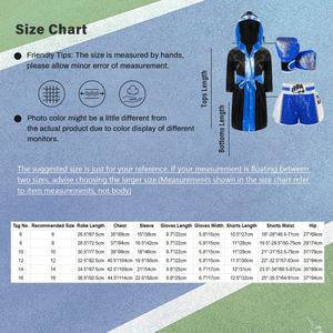 Disfraz de Boxeo para Niños y Niñas de 6 a 16 Años, Túnica Metálica con Capucha, Pantalones Cortos y Guantes de Boxeo, para Actuaciones y Combates - Product Image 6