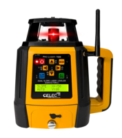 Niveau laser CELEC PRO-12000 3,7 m avec pompe PTO, nouveau transmetteur laser 1500 m, haute productivité, garantie 2 ans