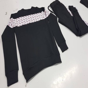 Sudadera con Capucha de Forro Polar Negro para Hombre, Estilo Deportivo, Color Sólido, Informal, Transpirable, 100% Poliéster, 200g, Logotipo en el Cuello Trasero - Product Image 3
