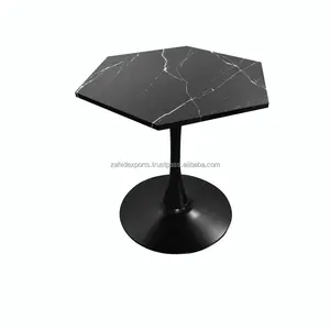 Table de salon de luxe avec cadre doré, design moderne, plateau en pierre de qualité supérieure, écologique, pour le mobilier de salon, grand grossiste Zahid Exports - Product Image 1