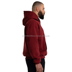 Sweat-shirts surdimensionnés pour hommes, tendance, séchage rapide, prix d'usine, design populaire, couleur personnalisée, qualité supérieure - Product Image 3