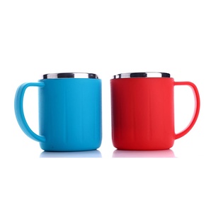 Coffee <b>Mug</b> with Lid Insulated Stainless Steel for Tea Milk <b>Mug</b> Inner Stylist <b>Double</b> <b>Wall</b> Cup for Home Office Restaurant Use Gift - Product Image 2