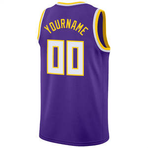 Maillot de basketball personnalisé OEM, imprimé à l'écran, débardeur de sport sans manches, ensemble uniforme d'équipe avec nom et numéro pour hommes - Product Image 3