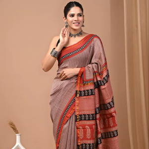 Breathable Chanderi Silk <b>Saree</b> for Women Daily and Occasion Wear - Product Image 1