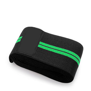 New Best Quality Adjustable High Quality Neoprene Custom Weightlifting <b>Knee</b> Wraps Breathable Non-Slip Unisex with Custom Logo - Product Image 4