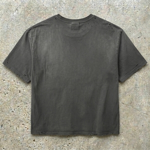 T-shirt pour homme tendance en coton lourd 100% |   Mode personnalisée imprimée, écologique, coupe oversize, style urbain, séchage rapide - Product Image 6
