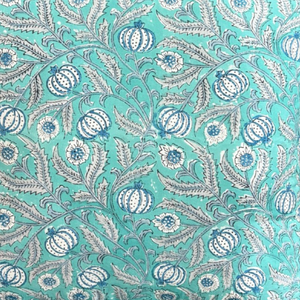 Funda de Cojín de Lujo Estilo Bohemio de Jaipur, Estampada a Mano, con Volantes, de Algodón, Duradera, Sostenible y Personalizable para el Hogar - Product Image 2