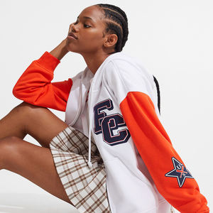 Pulls à capuche tendance pour femmes, imprimés de lettres surdimensionnées, chauds pour l'hiver, style streetwear, en coton molletonné - Product Image 1