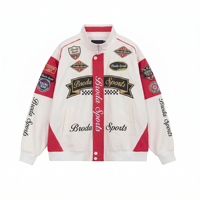 Veste bomber de baseball en coton respirante, à séchage rapide, durable, unisexe, grande taille, été/hiver, nouvelle collection, fabrication OEM sur mesure, très demandée