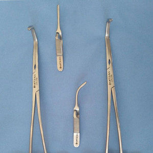 Juego de Pinzas Vascularizadoras Tipo Bulldog de Alta Calidad, Instrumentos Quirúrgicos de Acero Inoxidable, Kit Manual Reutilizable, Certificado CE ISO - Product Image 2