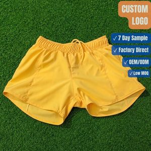 Curved Hem <b>Mesh</b> Liner Athletic Running Shorts Dual Pocket Custom Logo OEM Wholesale - Product Image 1