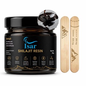 Leb Certified Pure Himalayan <b>Shilajit</b> Resin 30g Premium <b>Shilajit</b> with Rich Fulvic Acid for Energy & Peak Performance for Men's - Product Image 1