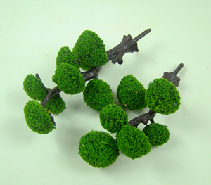 Mini árboles de plástico decorativos de 6 cm, como se muestra en la imagen, el más pequeño, para mayores de 14 años - Product Image 4