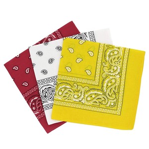 Double Sided Printed Paisley <b>Bandana</b> 100% Cotton Custom Made Your Own Design <b>Bandana</b> Available in Bulk Quantity - Product Image 1