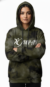 เสื้อฮู้ดดี้โอเวอร์ไซส์พรีเมียมสำหรับฤดูหนาว แบบยูนิเซ็กซ์ พร้อมลายปักพิมพ์แบบซับลิเมชั่นทั่วตัว ออกแบบมาสำหรับแบรนด์แฟชั่นสตรีท - Product Image 2