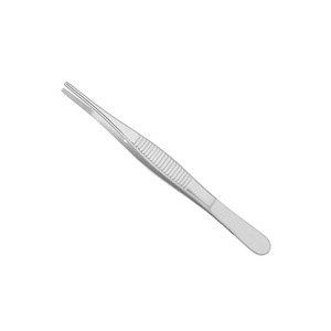 คีมแต่งแผลคีมเครื่องมือผ่าตัดปากคีบทำจากสเตนเลสคีมโค้ง - Product Image 1