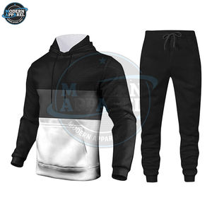 Custom Logo Two Pieces Set <b>Tracksuit</b> Sport Sweatshirt Jogger Hoodie Set 2 Pieces Running Men Jogging Suit <b>Plain</b> <b>Tracksuit</b> - Product Image 2