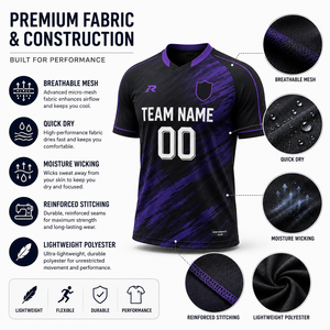 Fabricante de Camisetas de Fútbol Personalizadas OEM ODM, Camiseta de Fútbol Sublimada para Equipos, Uniforme Transpirable de Secado Rápido - Product Image 3
