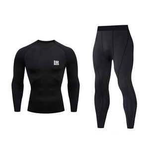 Conjunto Deportivo de Compresión Elite, Ropa de Entrenamiento Ligera con Control de Humedad, Traje Deportivo para Hombre para Uso Diario - Product Image 1