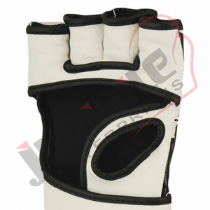 Gants de combat MMA demi-doigts personnalisés avec logo professionnel, pour adultes unisexes, très demandés, pour la boxe et les compétitions. - Product Image 3