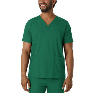 Nursing <b>Scrubs</b> Uniform Set Soft Fabric Comfortable Daily Wear Clinic Staff Work Clothing Lightweight Breathable Design - Product Image 1