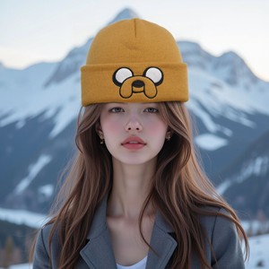 Gorro de Aviación Tejido Cálido para Invierno, Unisex, para Viajes y Actuaciones, Ajustable, Color Personalizado, Gorra de Azafata - Product Image 2