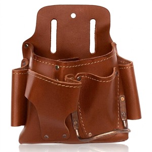 Handmade 100% Leather Tool Belt – Multi-Pocket Waist Sheath & Utility Tool Bag - Product Image 1