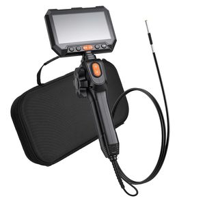 Boroscopio Ultra Sottile da 0,15 Pollici con Lente Articolata, Zoom 8X, Batteria da 5000mAh, Endoscopio Bidirezionale con Schermo IPS HD da 5 Pollici per Strumenti di Ispezione Auto - Product Image 1