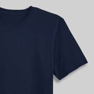 เสื้อยืดคอกลมผ้าเนื้อนุ่มเรียบง่ายทันสมัย สีพื้น / ทรงหลวมสำหรับผู้หญิง ดีไซน์มีสไตล์ พร้อมโลโก้สั่งทำได้ สวมใส่สบายๆ - Product Image 4