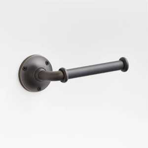 Oil Rubbed Bronze Toilet Paper Holder Zinc Alloy Wall Mounted Single Post Bathroom Tissue <b>Roll</b> <b>Rack</b> Antique Bronze Hardware - Product Image 1