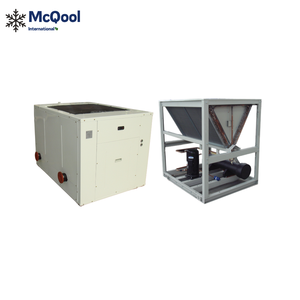 Enfriador de tornillo refrigerado por aire de diseño personalizado con función de control de velocidad del ventilador para uso industrial Enfriador refrigerado por aire - Product Image 2