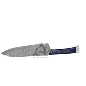 Pakistan Made Handmade Heavy Duty 67-Layer Damascus Steel Chef <b>Knife</b> <b>Set</b> with Wood Handles Right-Handed Low MOQ - Product Image 6