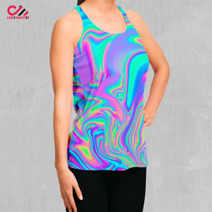 Women <b>Singlet</b> <b>Running</b> Sleeveless Women Tank Top Good Quality Cotton Polyester Material Cutout Back Design Women <b>Singlets</b> & Vest - Product Image 1