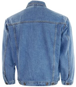Custom Logo Men's <b>Denim</b> Jacket Breathable Eco-Friendly Washed Jean <b>Coat</b> Wholesale Supplier Casual Streetwear OEM Factory Direct - Product Image 2