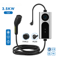 Chargeur de voiture électrique portable 7 kW CHAdeMo Japon AC 16A/32A Station de recharge de voiture électrique japonaise CHAdeMo 7 kW pour véhicule électrique