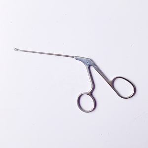 Micro-pinces auriculaires en acier inoxydable à pointe fine, instrument chirurgical ORL pour l'élimination du cérumen et les interventions - Product Image 5