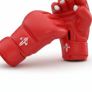 Guantes de Boxeo para Hombre de Calidad Premium, Dedos Completos, Material Ligero de Cuero PU, Cierre Personalizado con Cordones en la Muñeca - Product Image 6