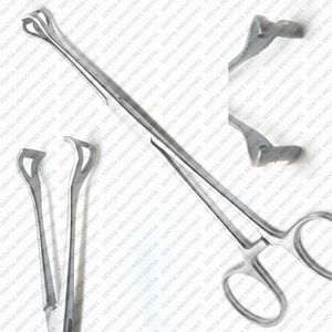 Pinzas para Tejidos Babcock de 6.4 Pulgadas, Instrumento Quirúrgico Veterinario de Acero Inoxidable, Pinzas para Sujetar Tejidos, Certificación OEM CE - Product Image 3