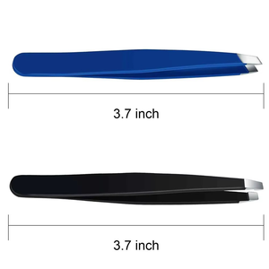Pinzas para Cejas de Acero Inoxidable para Ojos Sensibles, Pinzas Profesionales de Grado Médico, Hechas en Pakistán - Product Image 4