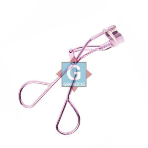 Rizador de Pestañas de Acero Inoxidable con Acabado Pulido Espejo, Almohadilla Redondeada de Larga Duración para Rizos Perfectos, Gris Rocks GE-1906-76 - Product Image 5