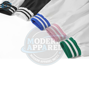 แจ็คเก็ตวาร์ซิตี้หนังบอมเบอร์แบบมีซับในขนแกะ สไตล์เท่ห์สุดฮิตสำหรับผู้ชาย  รับผลิตตามแบบ - Product Image 4