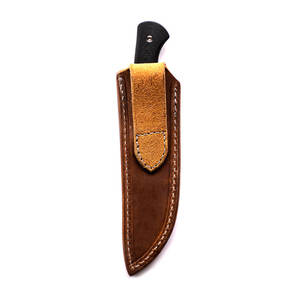 Funda de Cuero para Cuchillo Hecha a Mano, Funda de Cuero Vacuno para Llevar en el Cinturón, para Acampar al Aire Libre, Caza, Portaherramientas, Diseño Duradero - Product Image 2