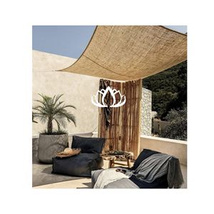 BEST SELLER BLUE LOTUS Voile d'ombrage 100% cuir organique |   Filet d'ombrage extérieur de haute qualité au design moderne de style ferme - Product Image 1