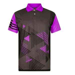 Camiseta de Tenis de Manga Corta con Estampado Digital, Camisetas de Bádminton Personalizadas para Adultos, Polo de Golf de Secado Rápido y Transpirable - Product Image 4