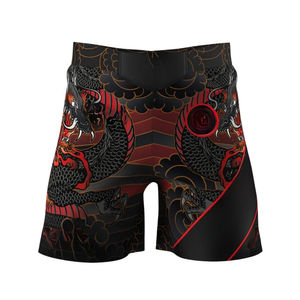 Shorts de boxe personnalisés avec logo en satin, vente en gros, shorts de Muay Thai thaïlandais, shorts de Muay Thai personnalisés, short de Muay Thai Kick - Product Image 5