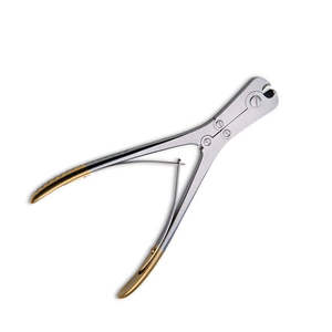 Front <b>Side</b> Wire Pin <b>Cutter</b> Double Action 7" Flush Cutting TC Blades 2mm Stainless Steel Orthopedic Veterinary Use for Dog Cat - Product Image 4